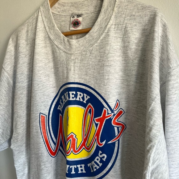 Walts Beanery With Taps T-Shirt / Vintage / 1995 / XL / Beer & Bar Shirt - Picture 2 of 6